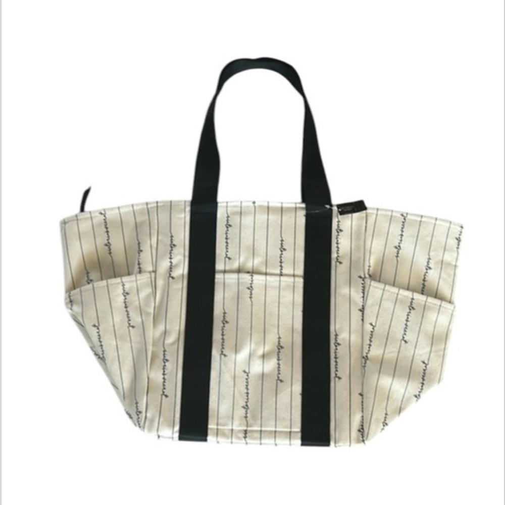 Victoria's Secret PINK canvas tote bag NWT